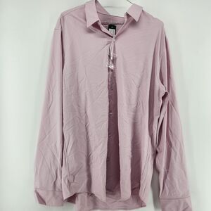 Hawker Rye Men's XL Pink Performance Prep Shirt NWT